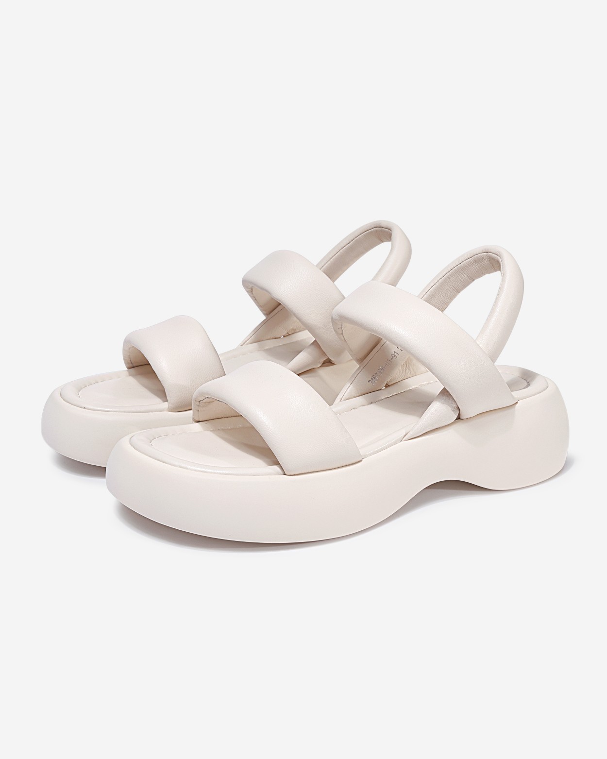 【24B130B-01】软乎乎的厚底凉鞋