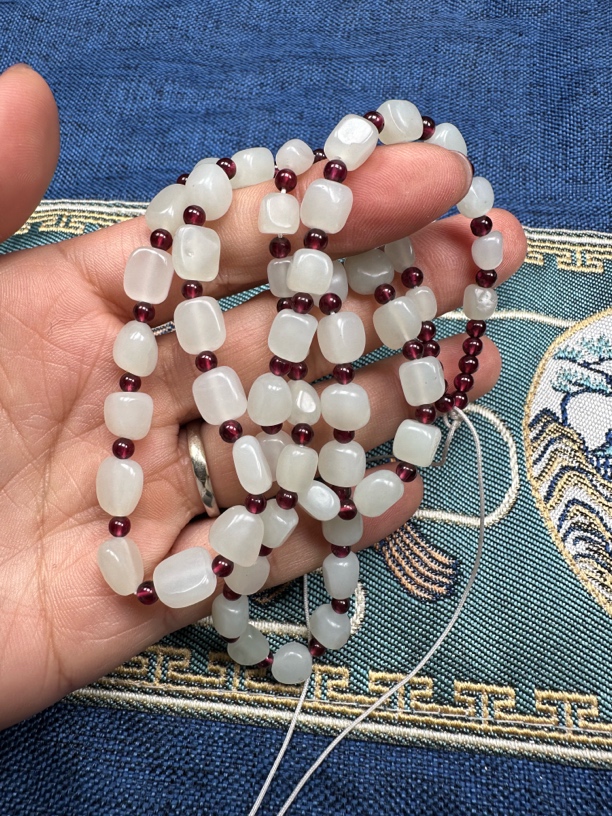 和田玉随行挂件链子