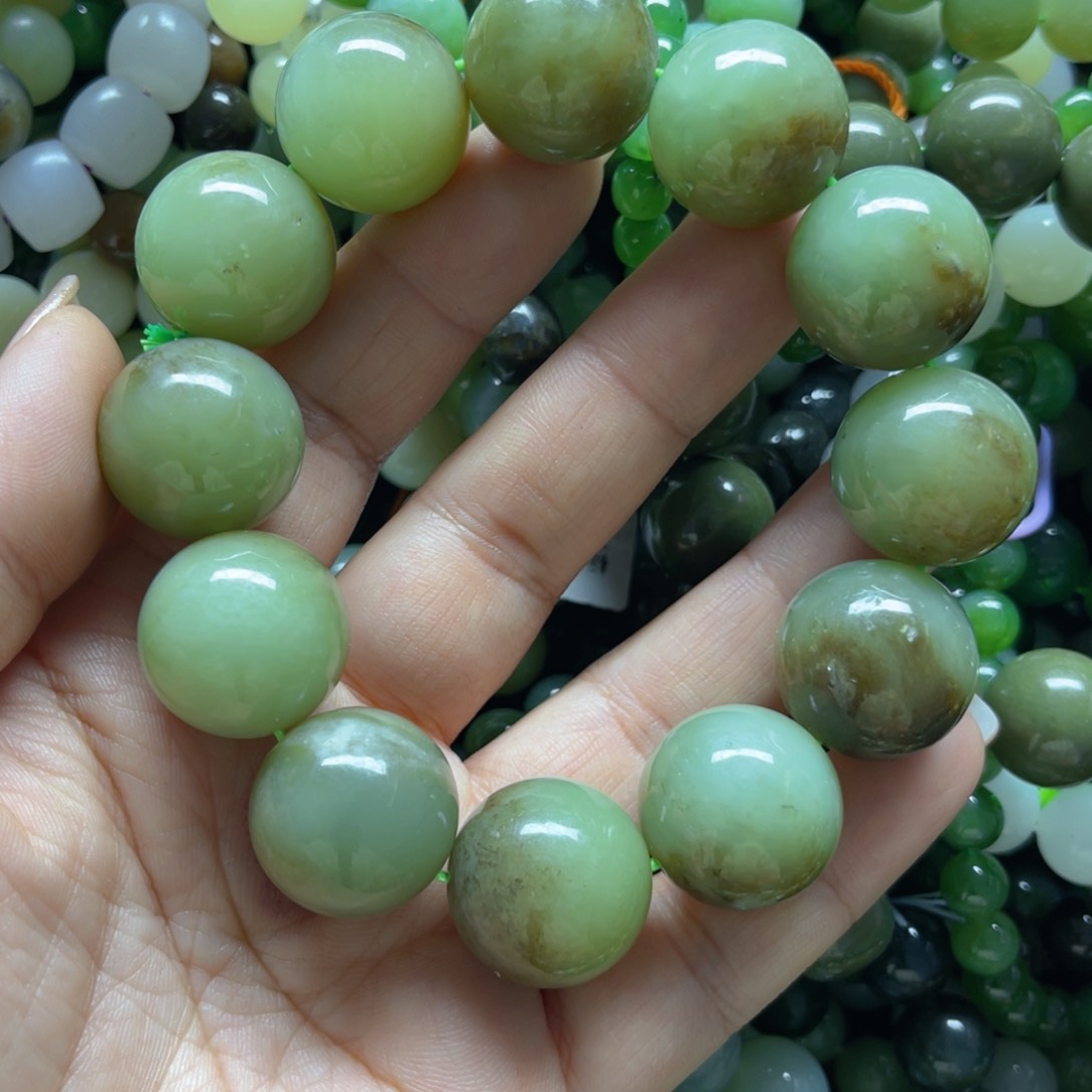 和田玉手链未镶嵌