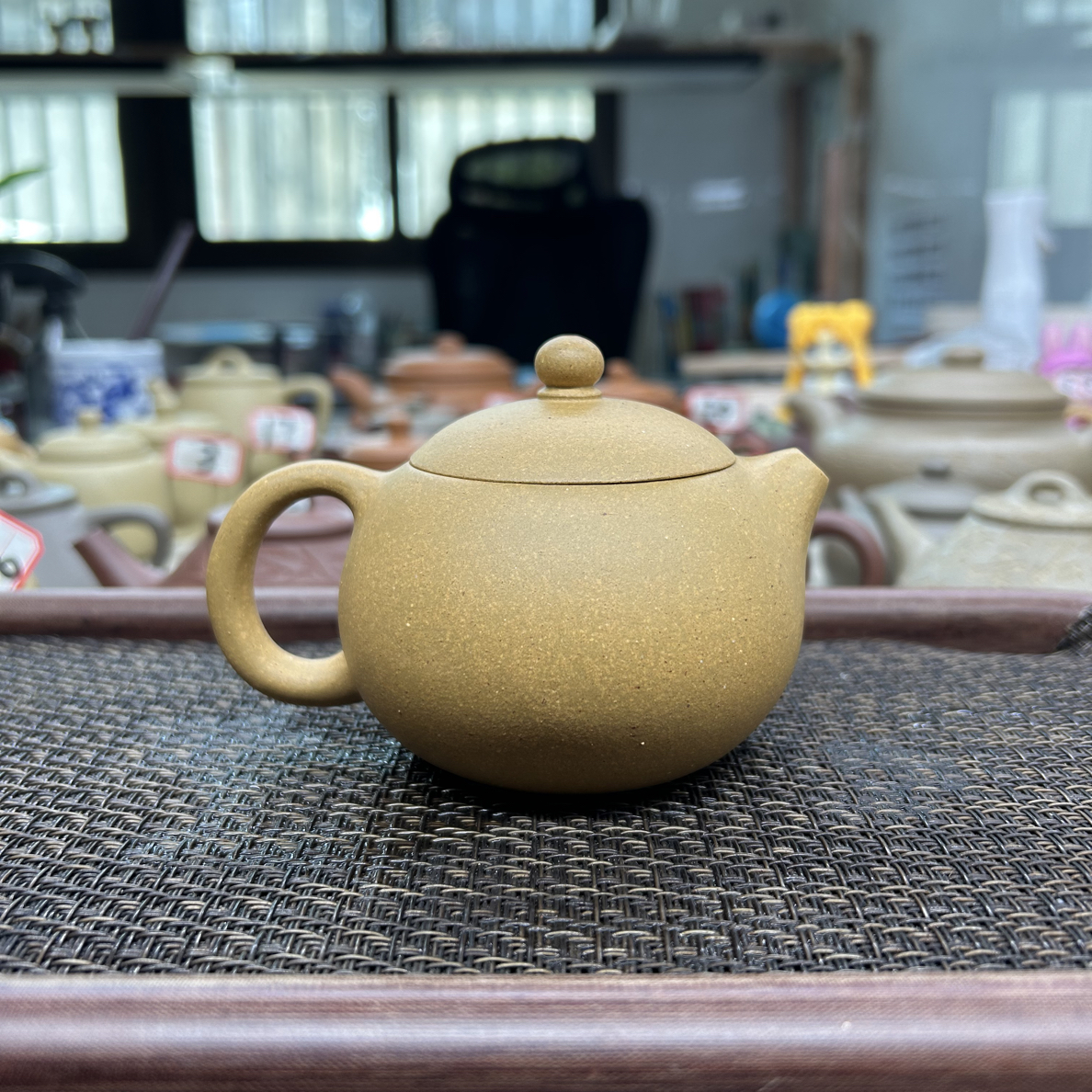西施壶段泥半手工制作200cc左右微瑕