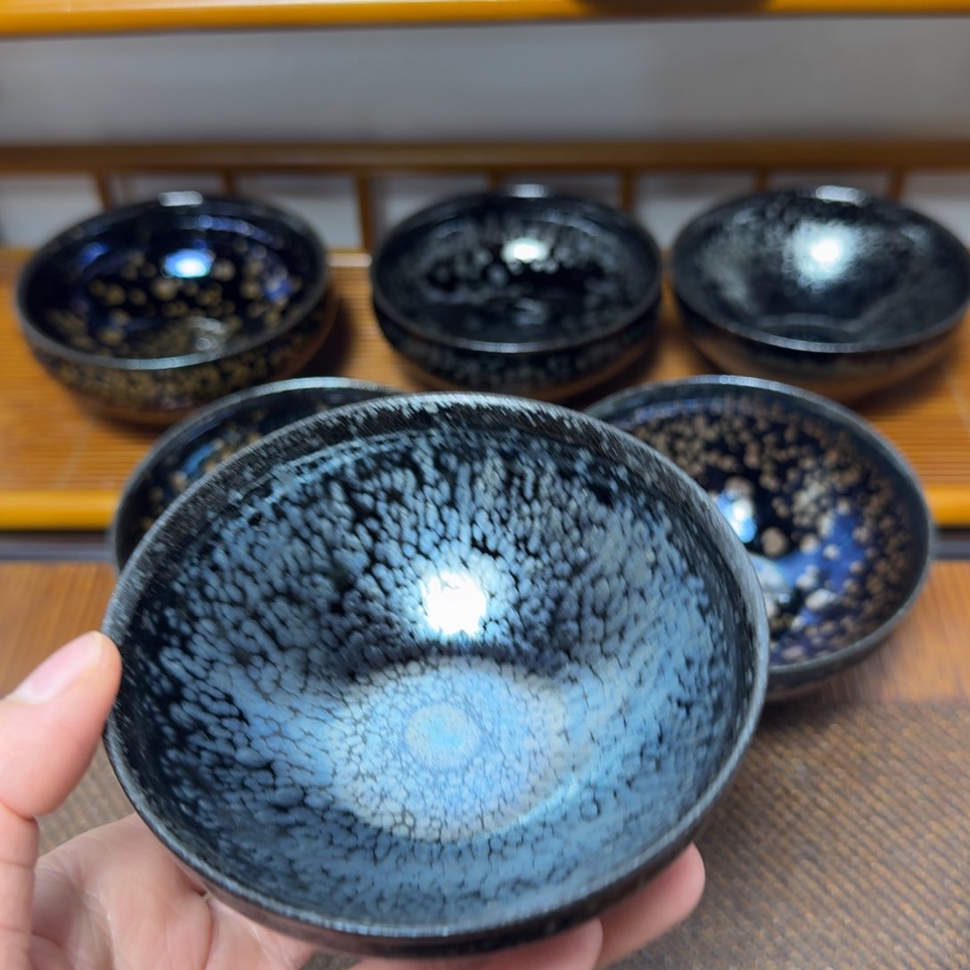 茶盏五*建盏手工制作主人杯茶杯