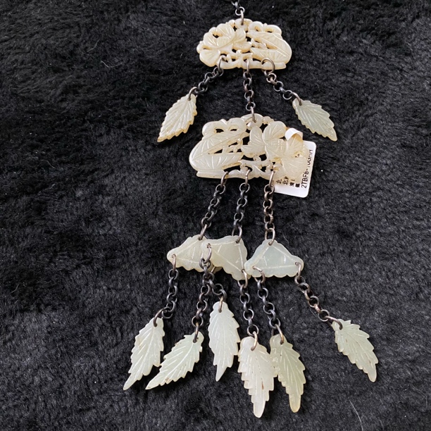 2TBF8-10清 和田玉组佩