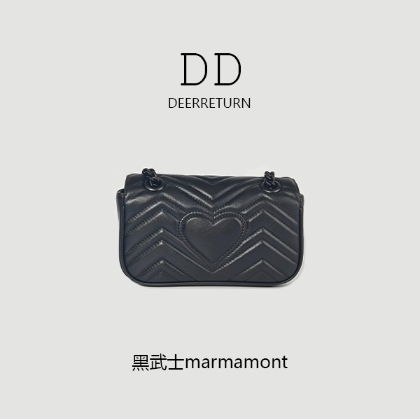 DD【黑武士marmamont】菱格链条时尚低奢轻奢经典时尚百搭气质包包