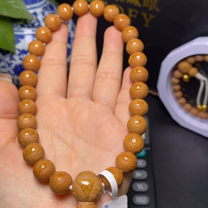 凤眼菩提手串尼泊尔