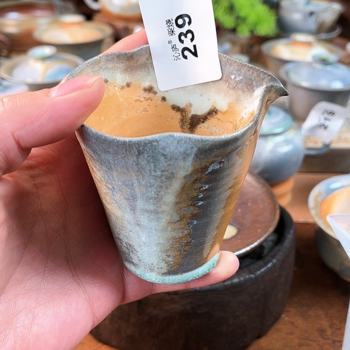 【闪购商品】王**彤沁庐柴窑古法柴烧手工茶具