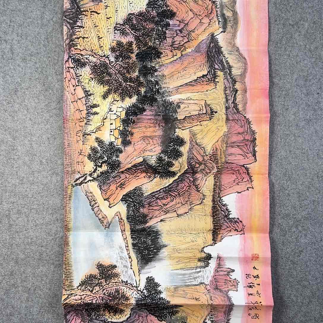 国画929 花鸟在此鸣叫时还要一