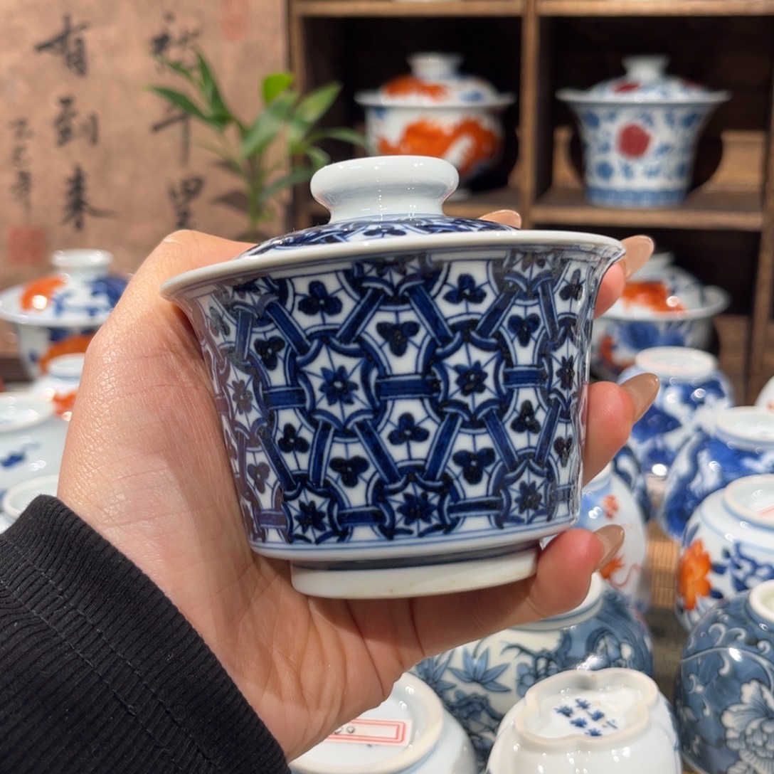 微瑕景德镇陶瓷主人杯