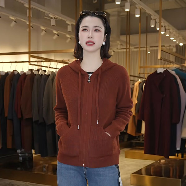 瑞迪澳新款时尚羊绒衫JXR 23A048 