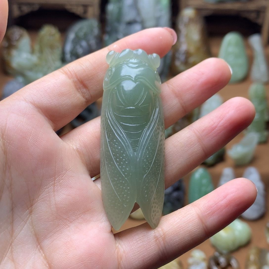 和田玉挂件未镶嵌南****鸡