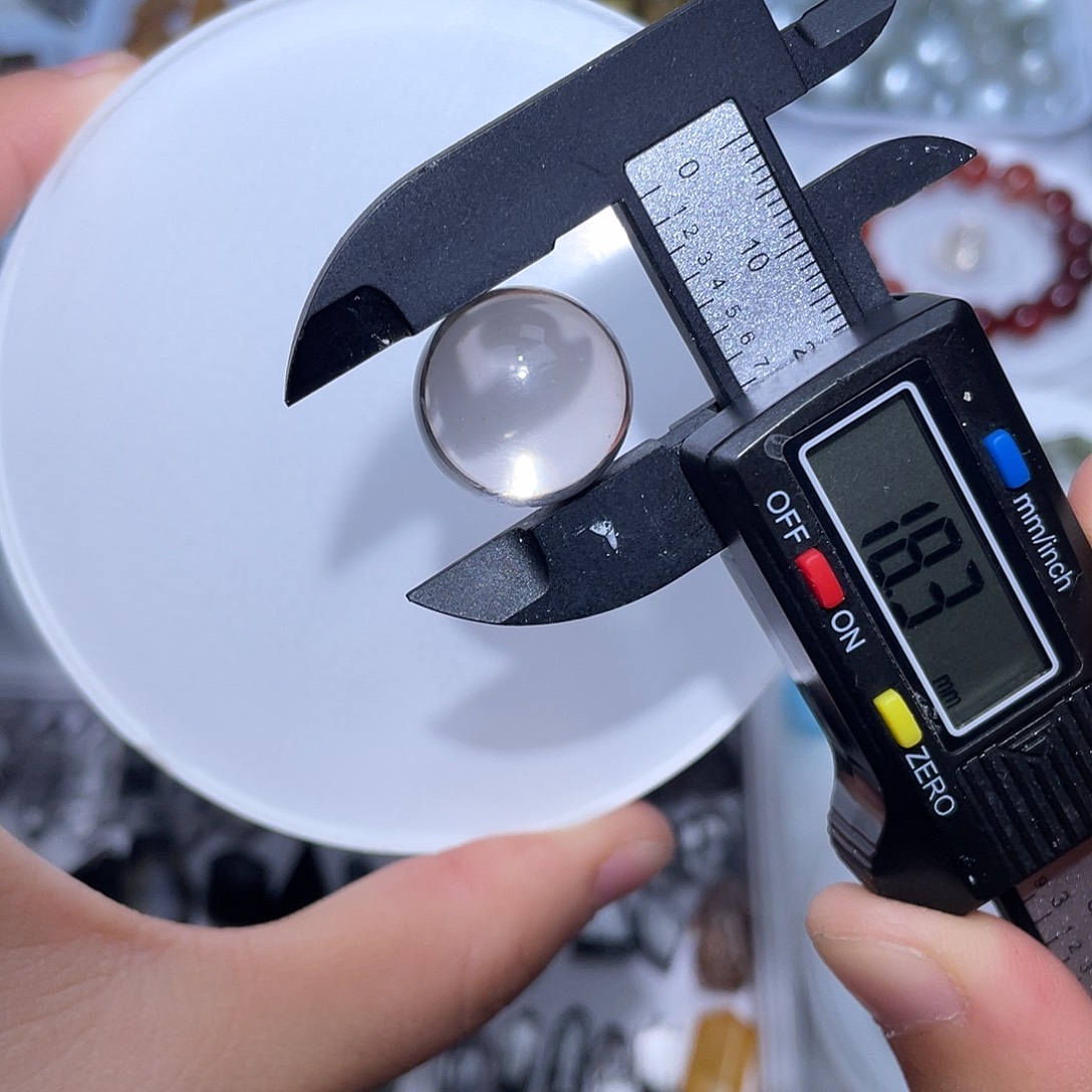 水晶手链未镶嵌全净浅茶