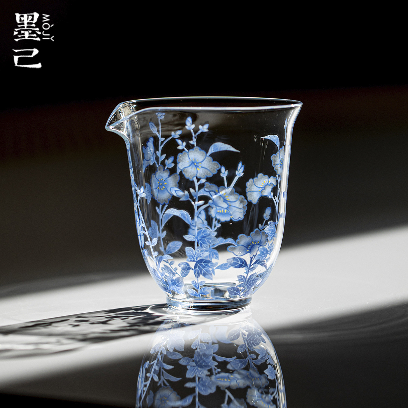 墨己瑞璃玻璃高颜值家用公道杯茶道配件耐热耐高温茶海分茶器公杯