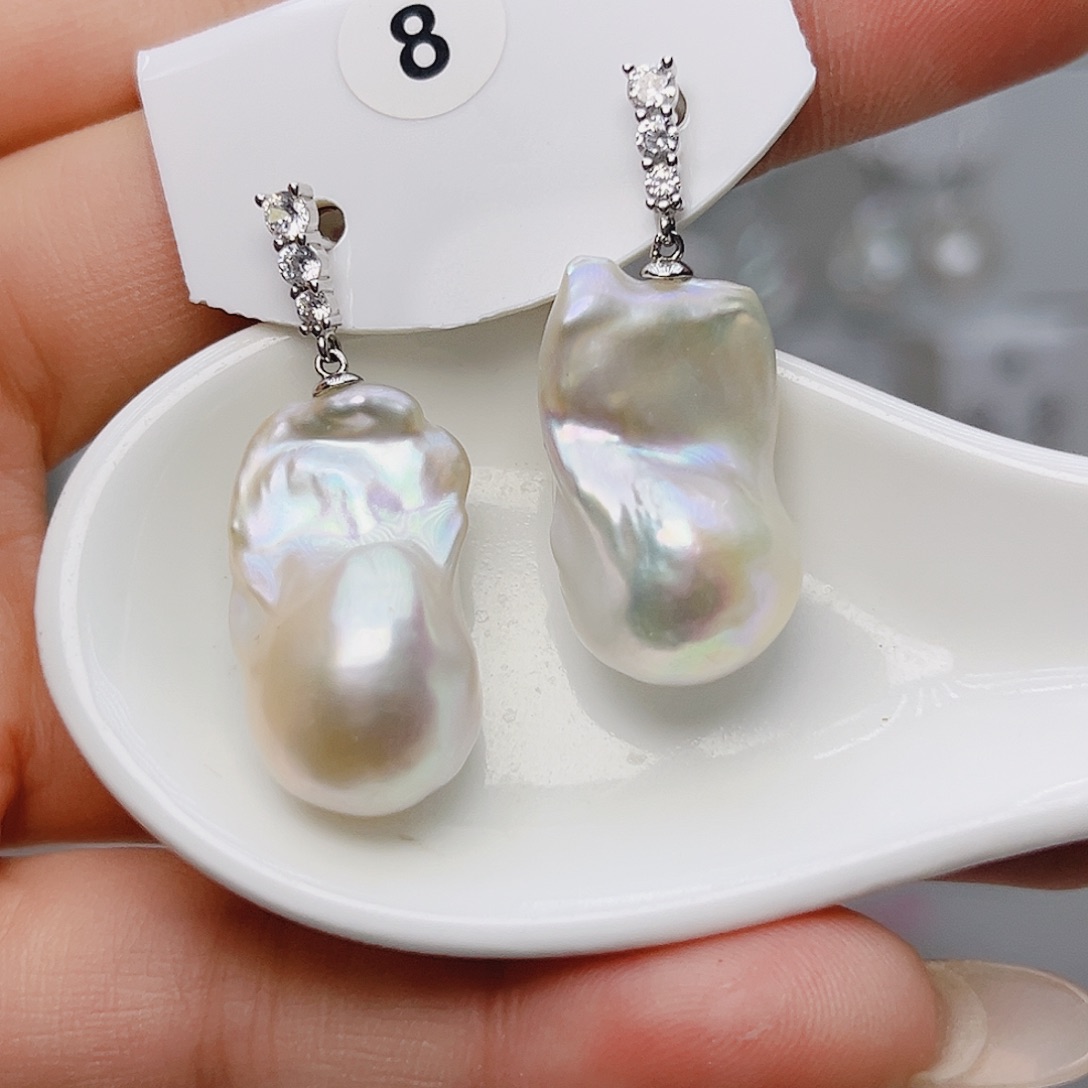 ღ***࿐未镶嵌颈饰淡水珍珠