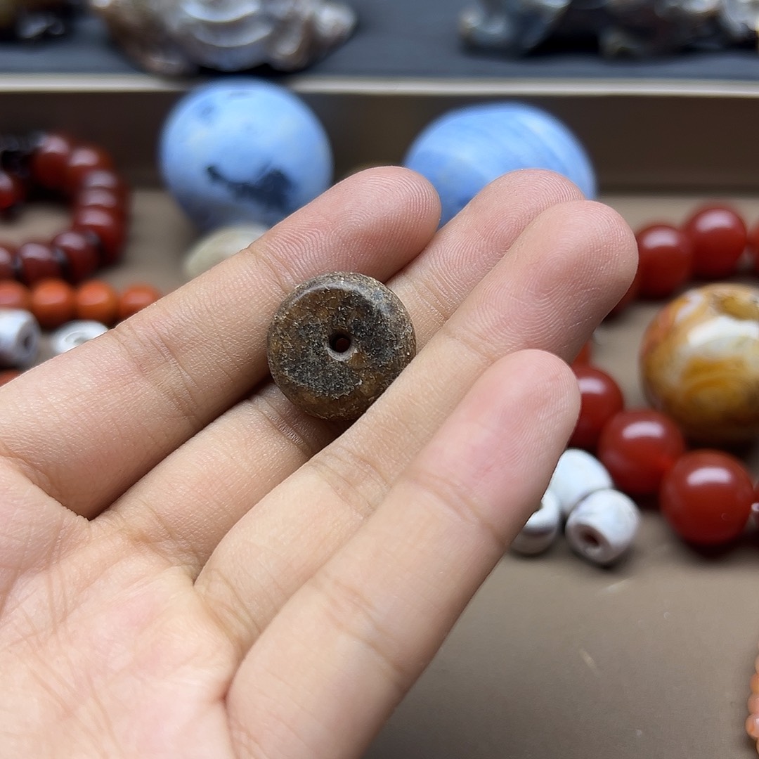 秋***虎玛瑙/玉髓合金珠宝半成品