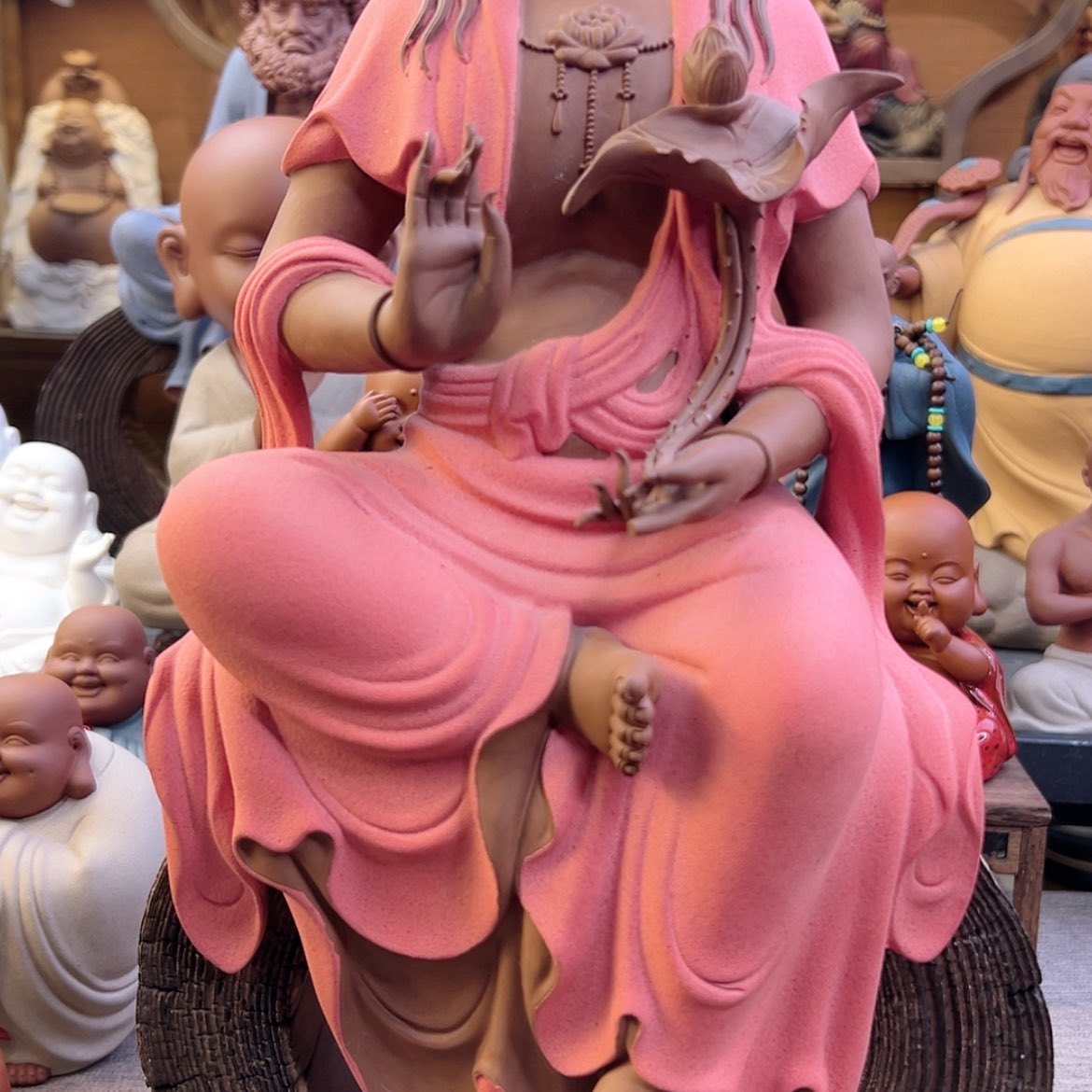 【闪购商品】紫砂茶宠梧****灵