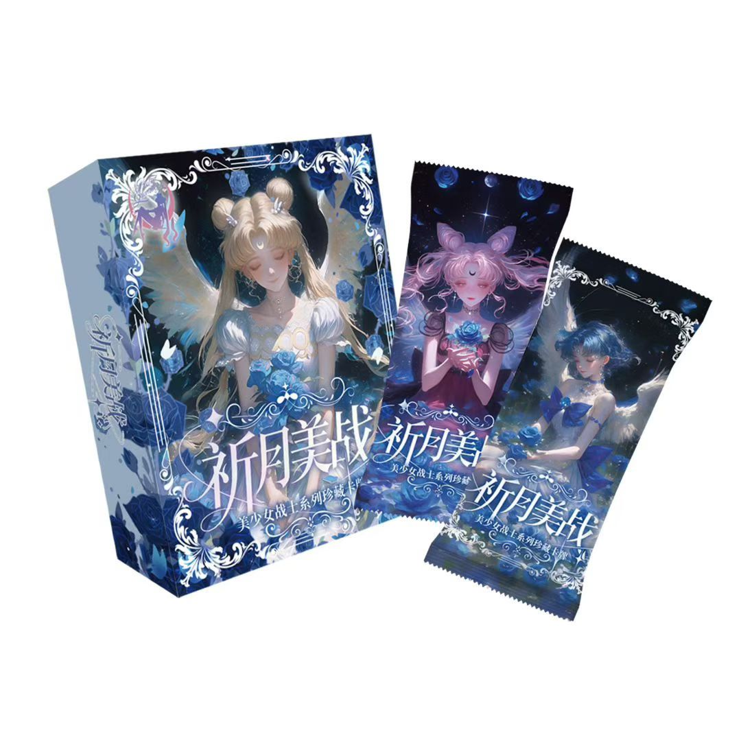 鸟【玩法】《祈月美战》美少女战士二创卡牌盲盒（代拆）