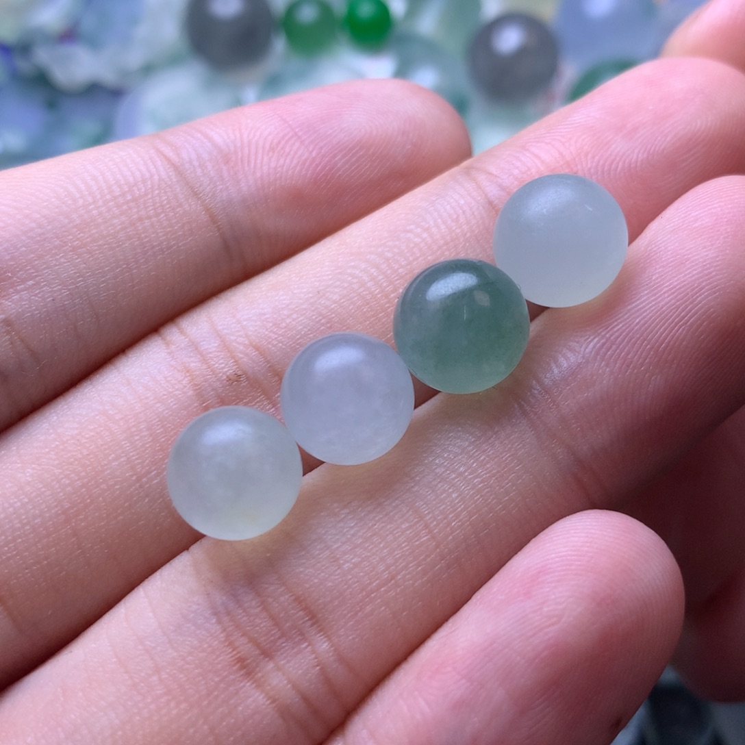 未镶嵌定制翡翠珠子