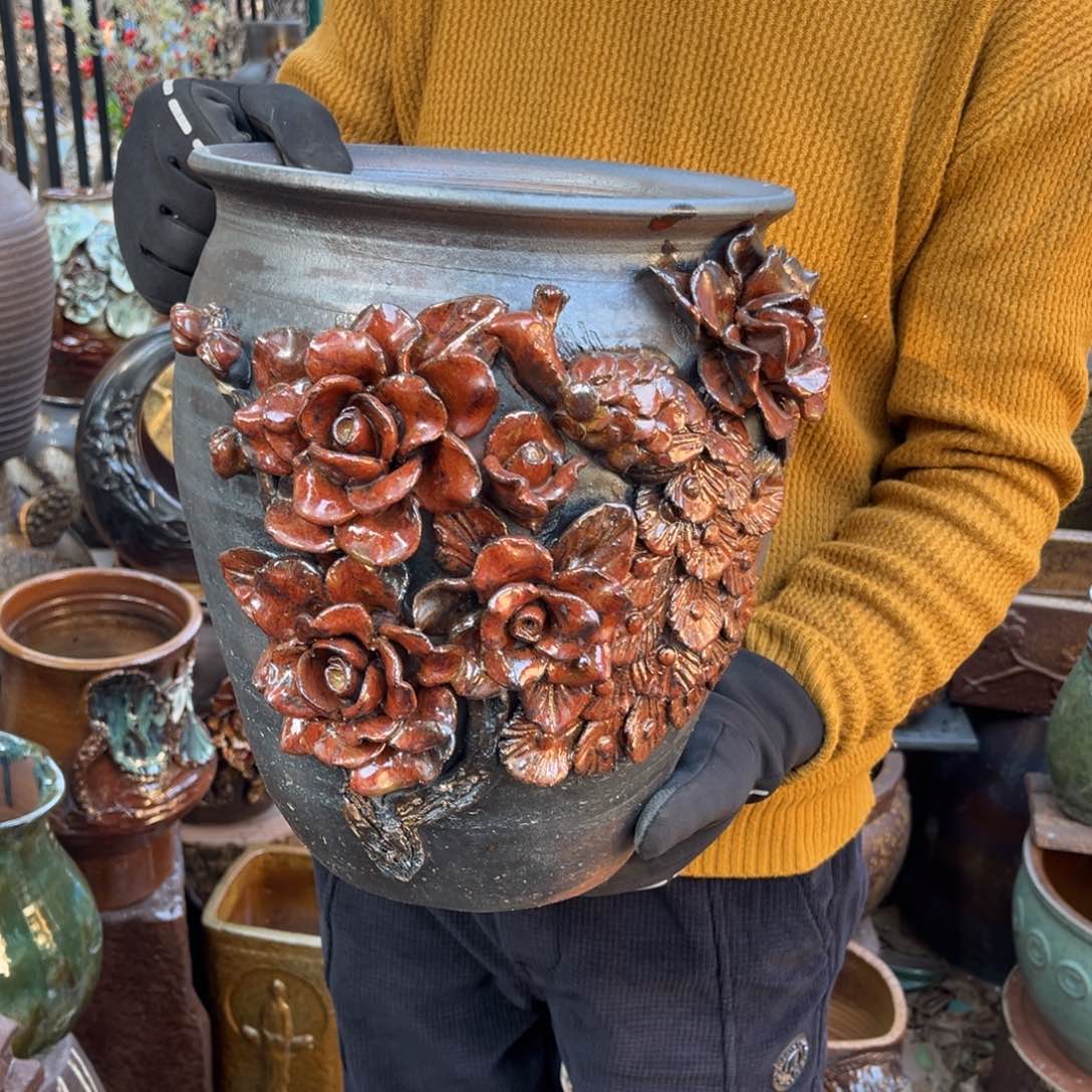 红陶高31口25有孔