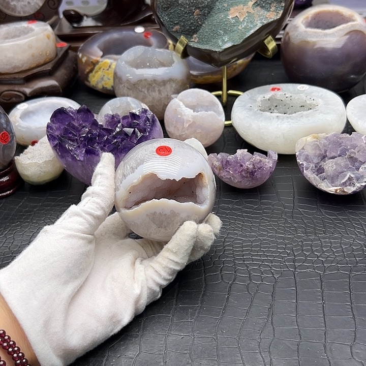 水晶珠宝半成品未镶嵌