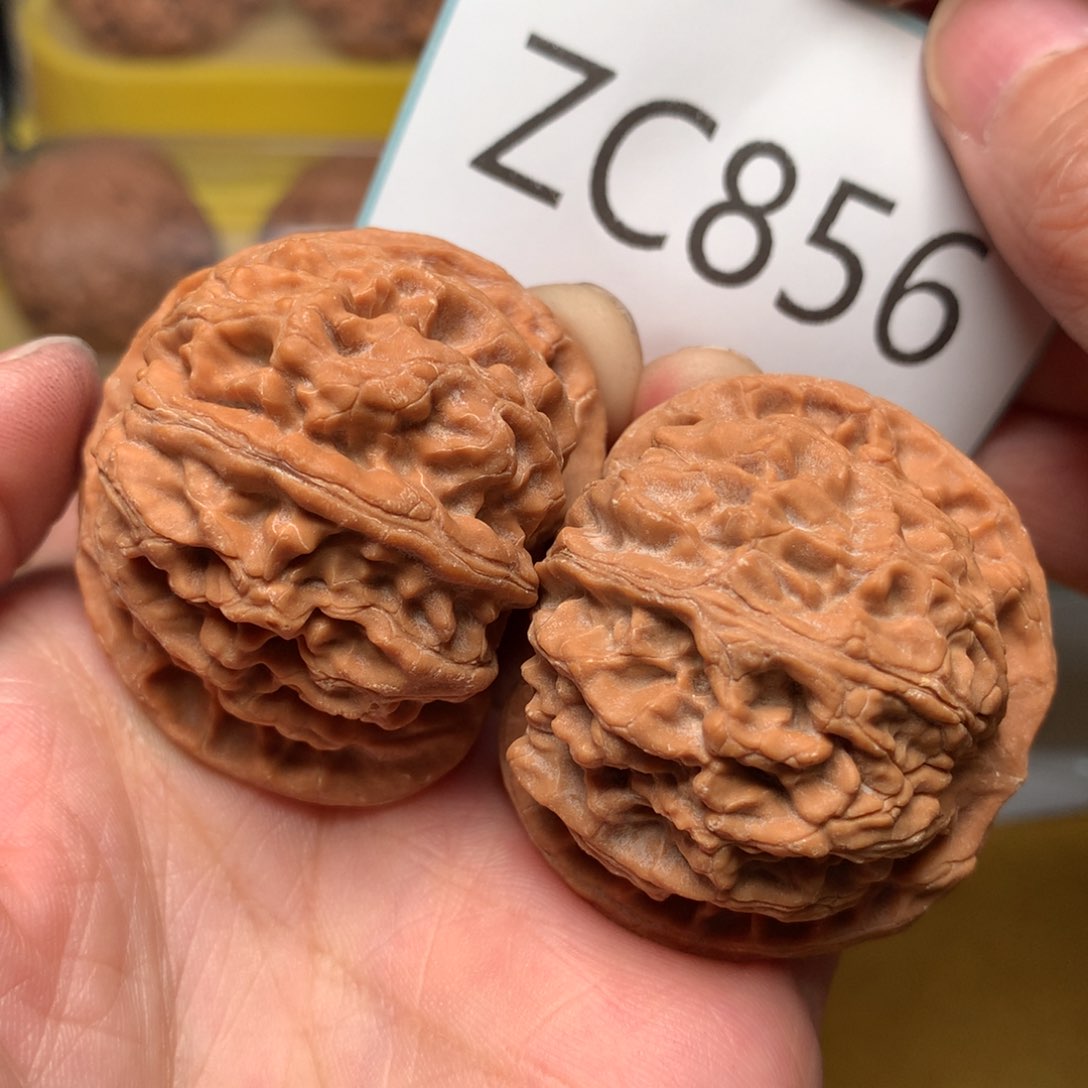 文玩核桃把件肉球苹果43