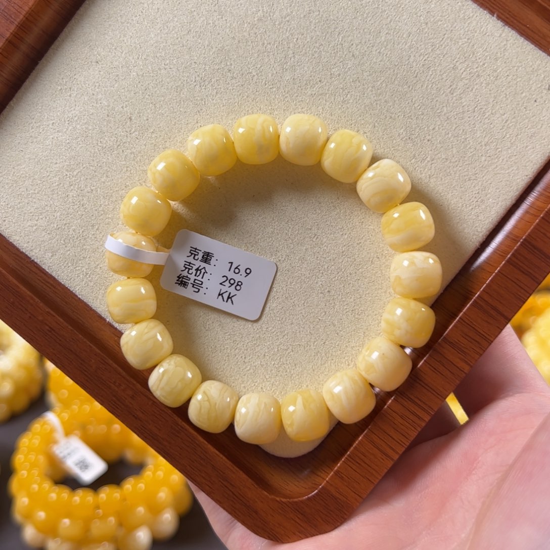 裸石蜜蜡未镶嵌11.4mm焦皮满蜡虎皮纹老型kk