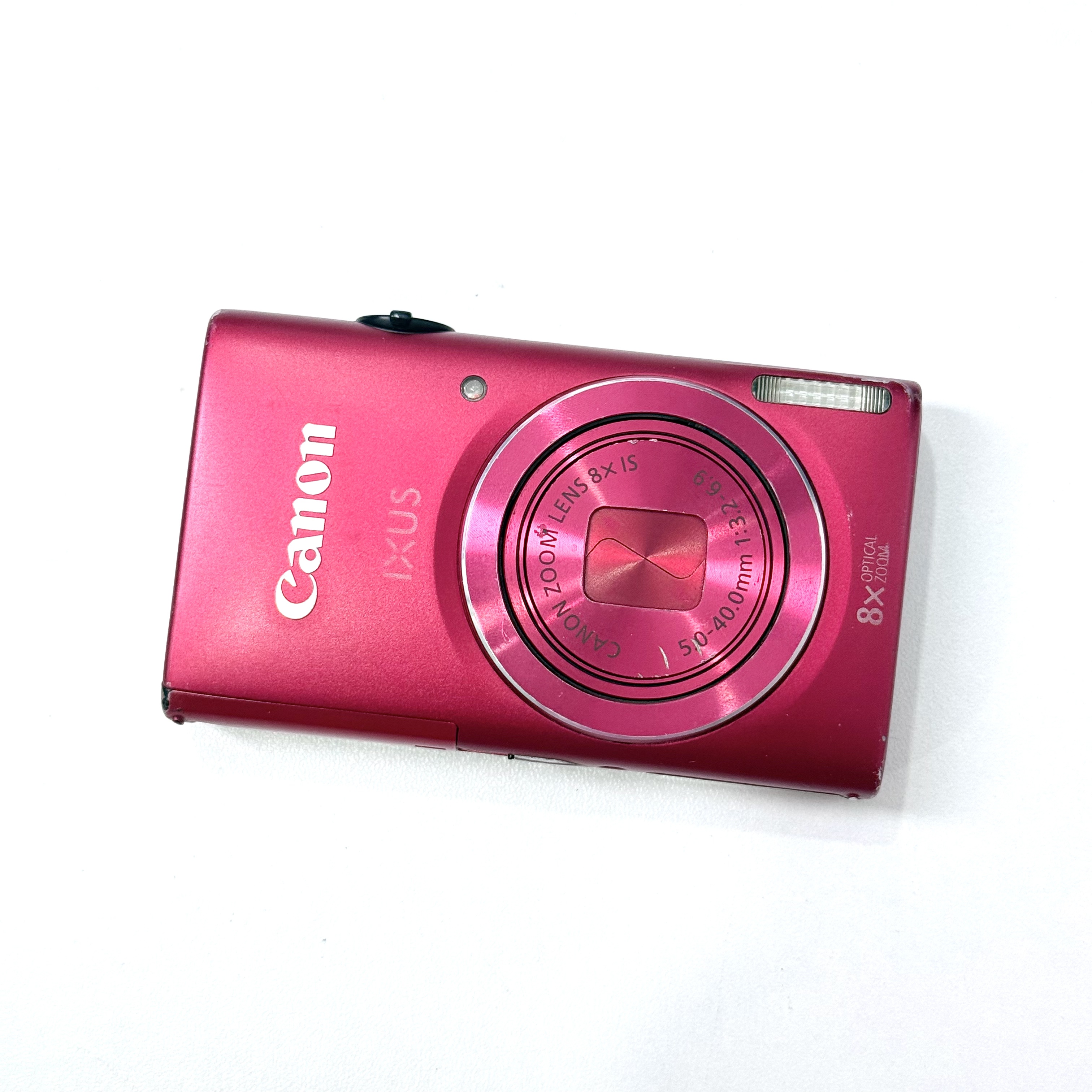 9新 Canon/佳能 IXUS140红色 1600w像素 屏暗角 不支持试用