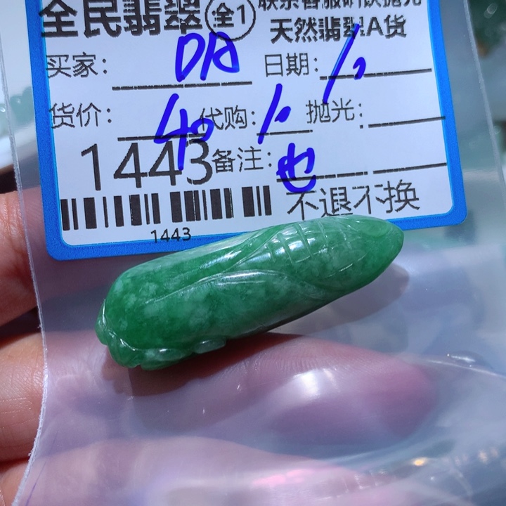 翡翠颈饰未镶嵌?***S这