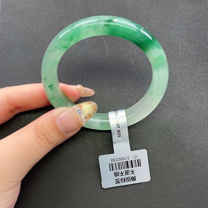 石英质玉未镶嵌手镯+55.1 会会