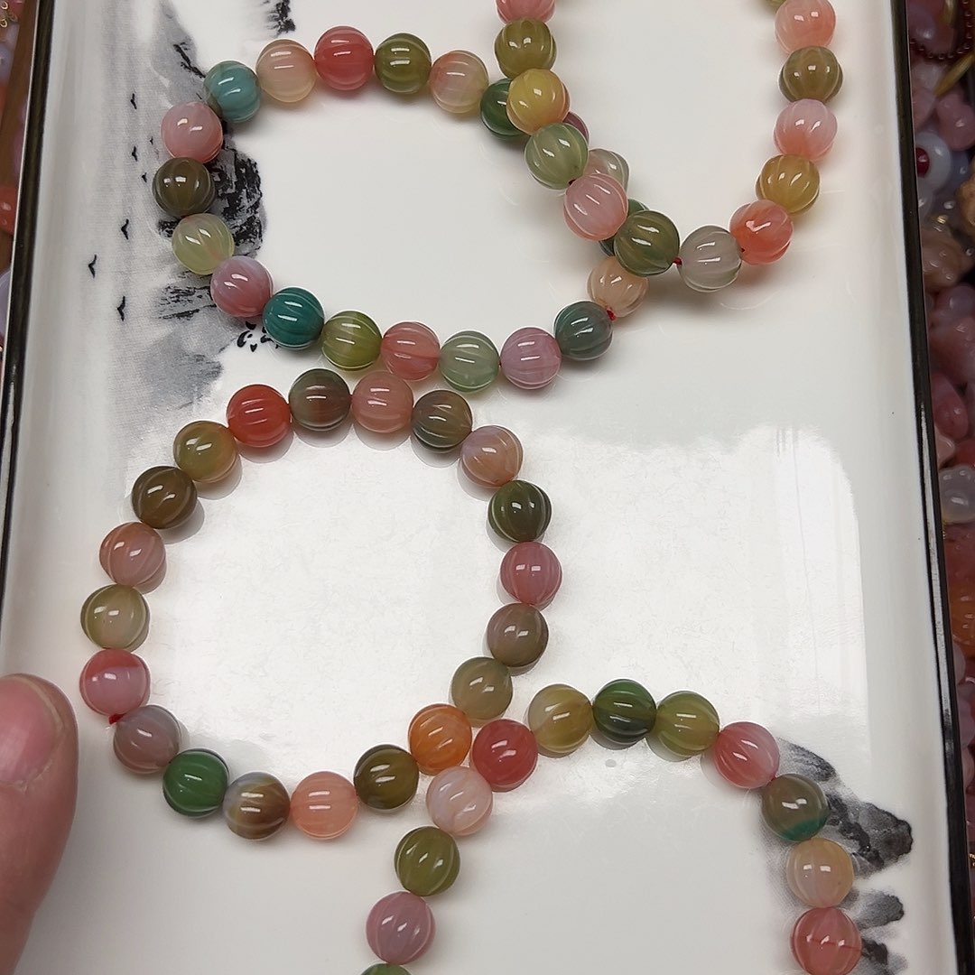 玛瑙/玉髓手串未镶嵌