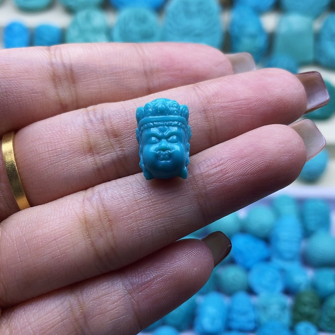 绿松石珠宝奇石未镶嵌