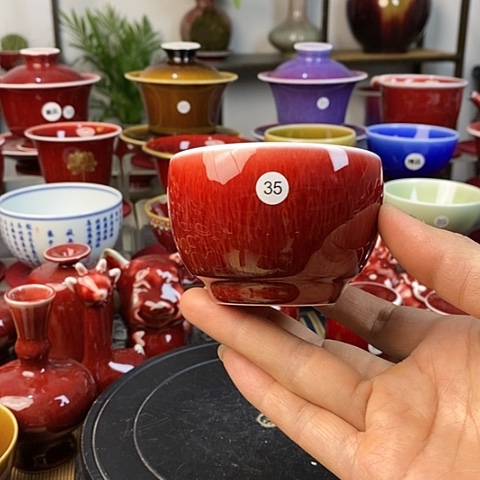 【闪购商品】景德镇名陶雅玩原矿郎红