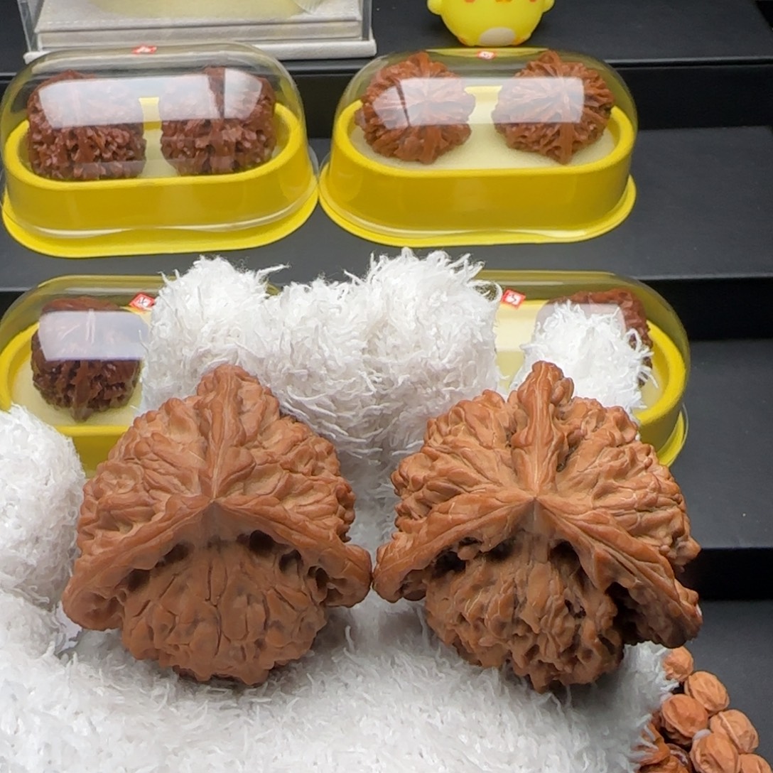 文玩核桃把件官帽奔全品50