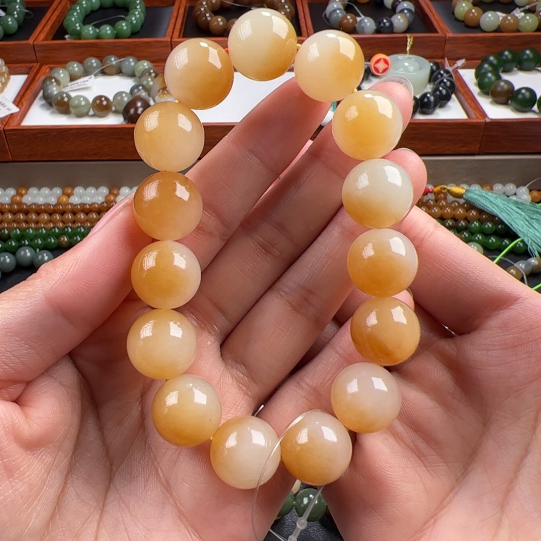 和田玉手链未镶嵌东**起