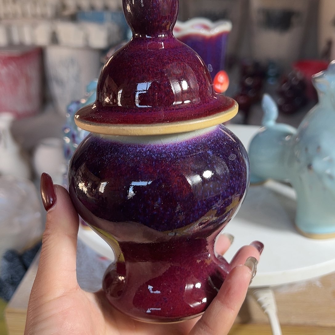 摆件郑家钧窑摆件