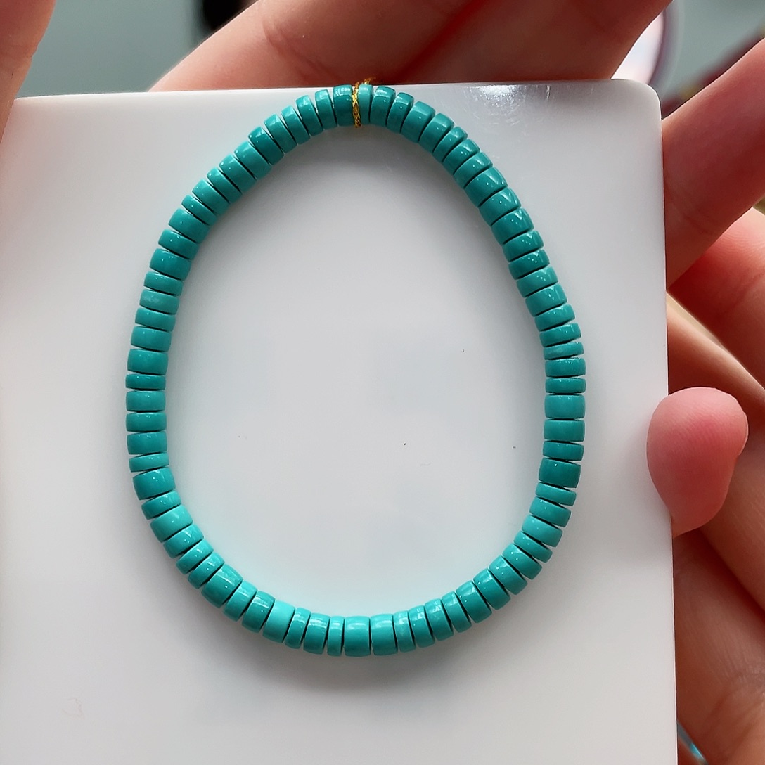 绿松石手串未镶嵌