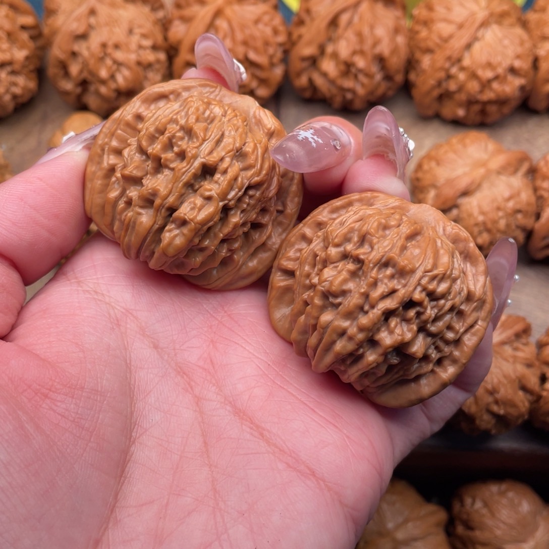 文玩核桃把件全品精配平谷楼42