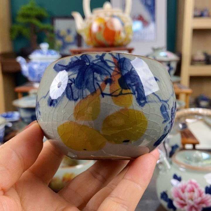 瓷片手工制作工艺精湛等特点