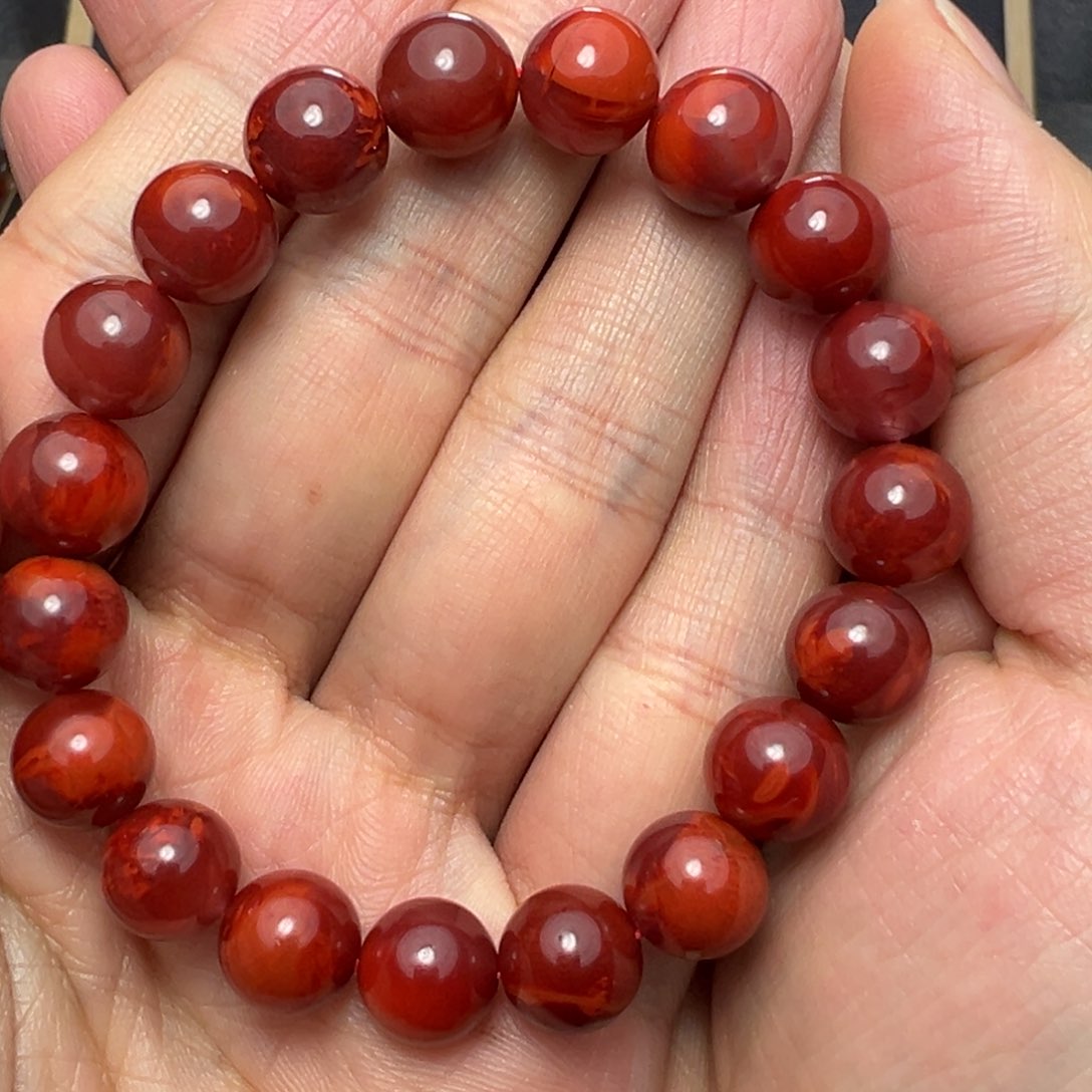 南红玛瑙颈饰未镶嵌