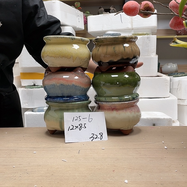 粗陶多肉花盆微瑕6