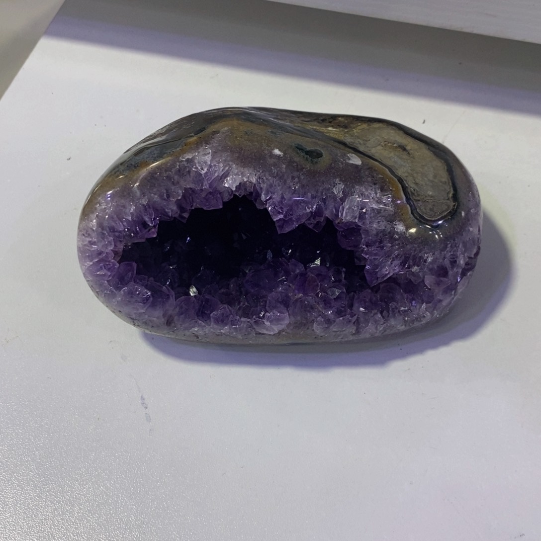 未镶嵌大型摆件（非配饰）紫晶丽****石