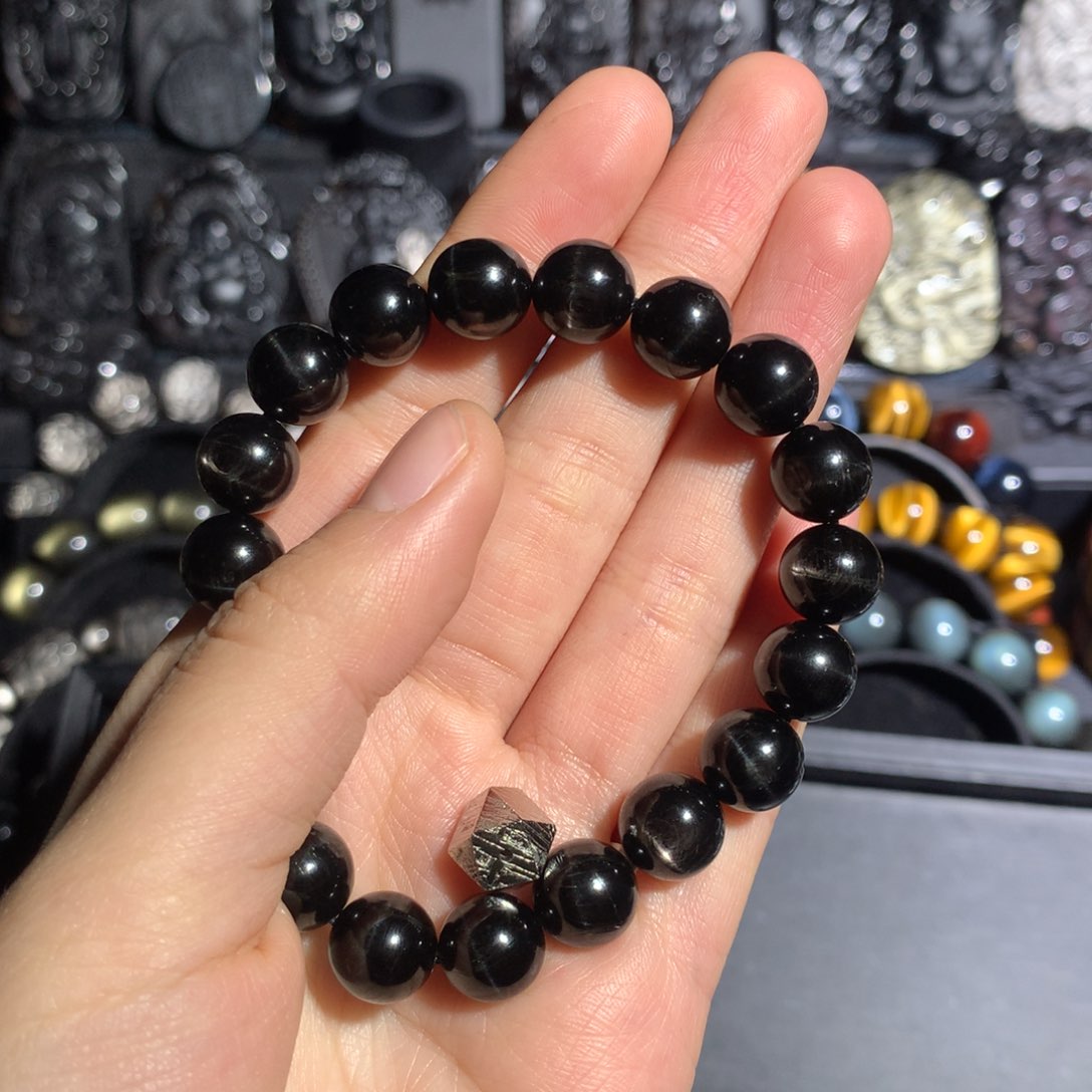 辉石金运石未镶嵌秀*城金运石10mm