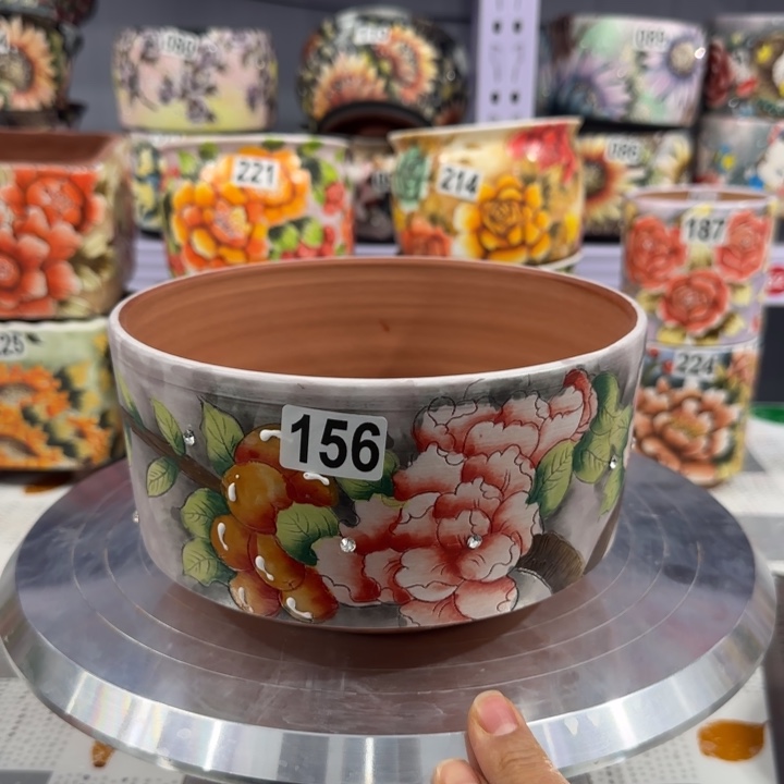 红陶内口径18左右