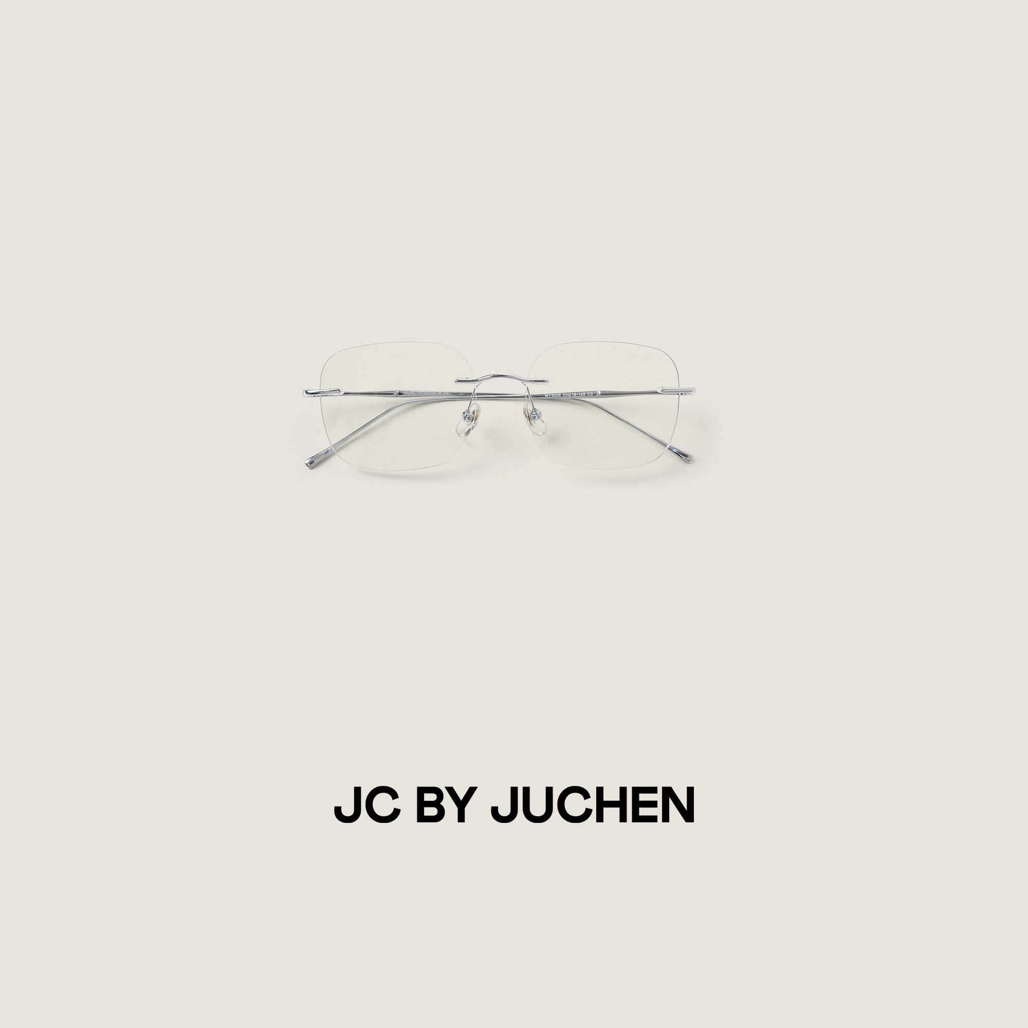 lus同款无边框高清树脂防蓝光镜片清冷系素颜眼镜框 SP405010-153