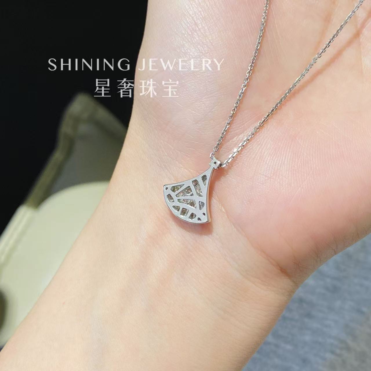 【星奢珠宝】（重金版）满钻小裙子天然真钻【少量库存】