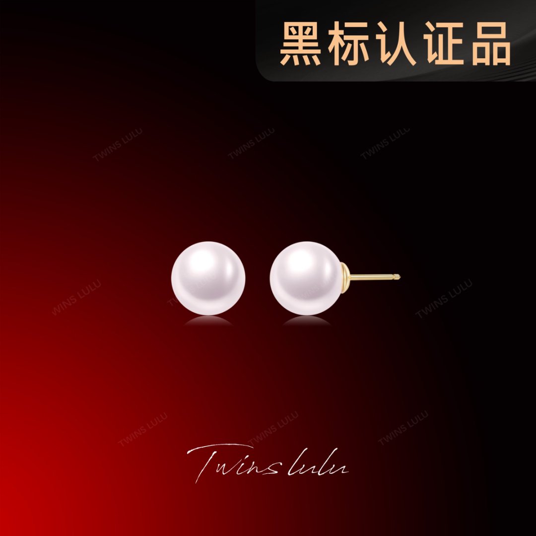 铜合金仿珍珠耳饰 TWINS LULU镀k金甜美珠珠耳环夏上新TSL1864