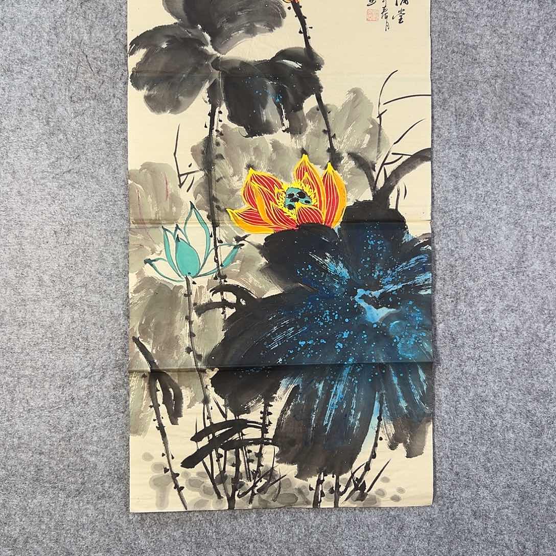 国画473 花鸟在此处飞翔也不太可能