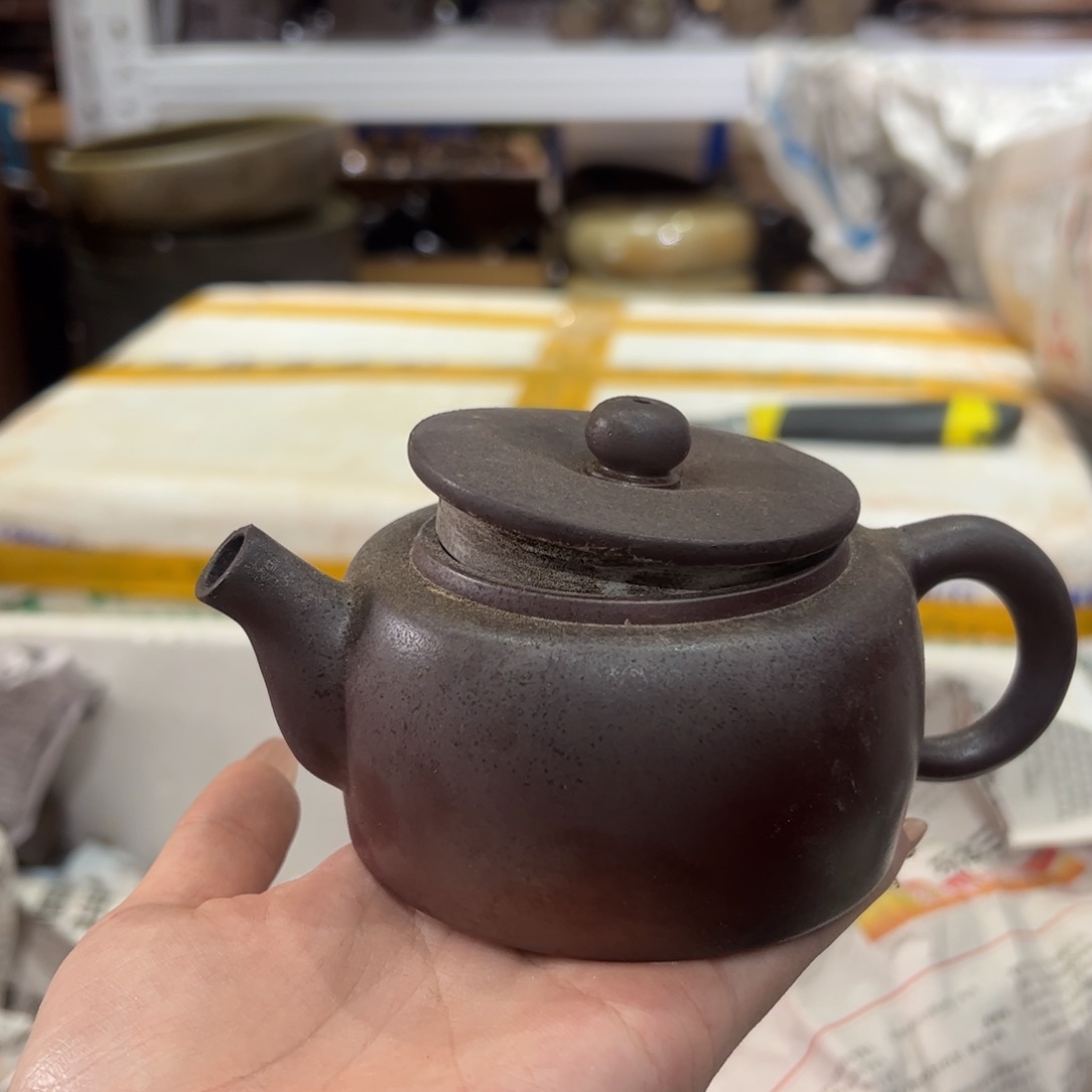 贵台龙窑柴烧茶壶57