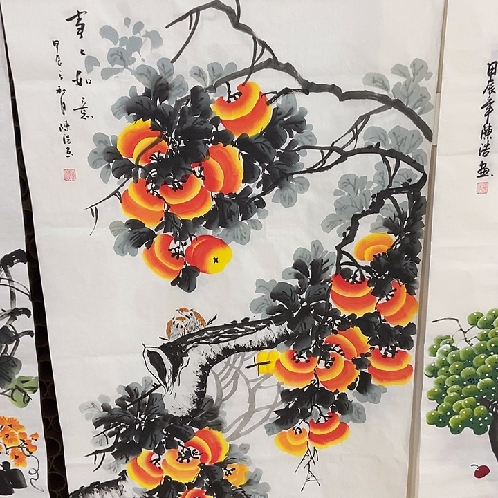 三个张画廊直播间！