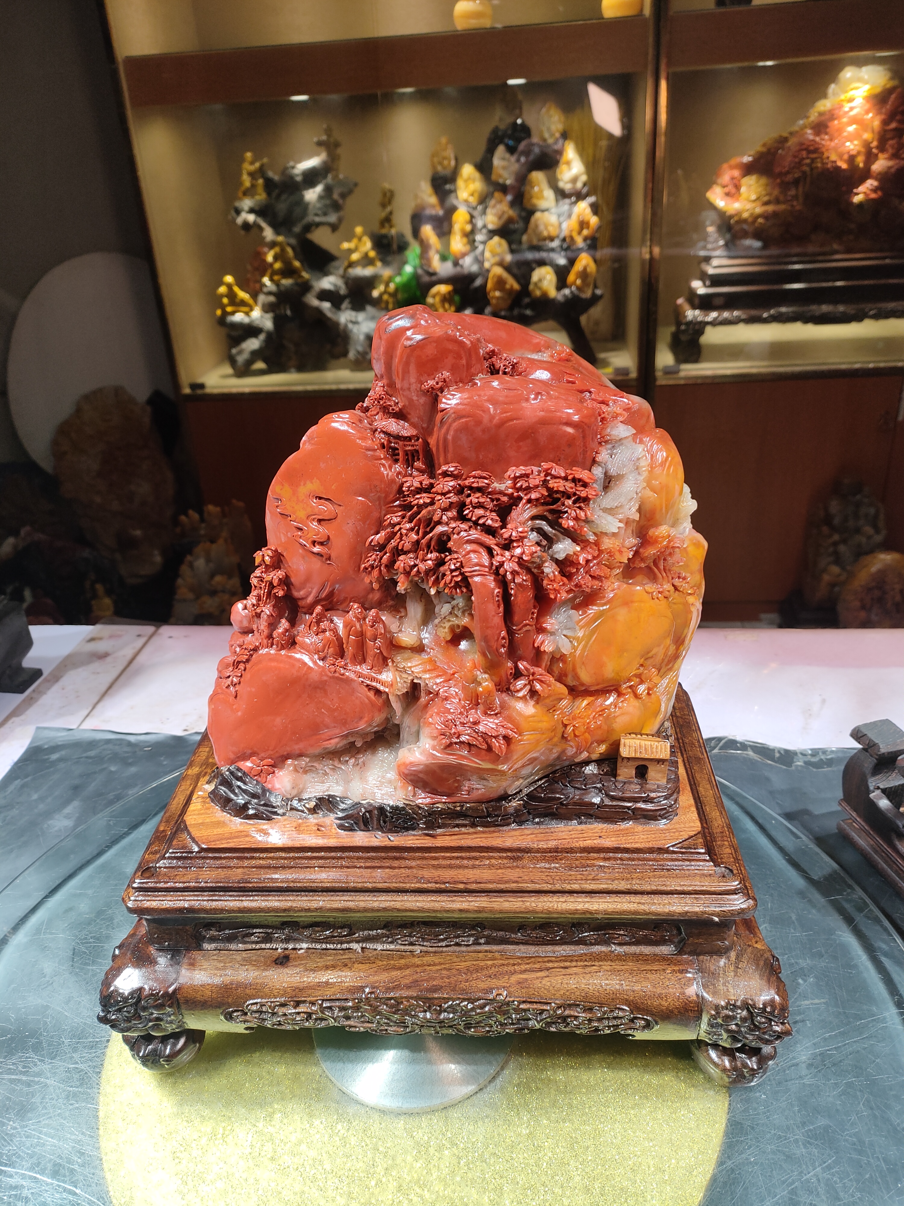 奇石摆件批发链接1号