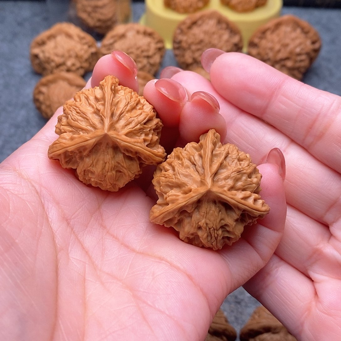 文玩核桃把件精品特价盘山三棱36全品