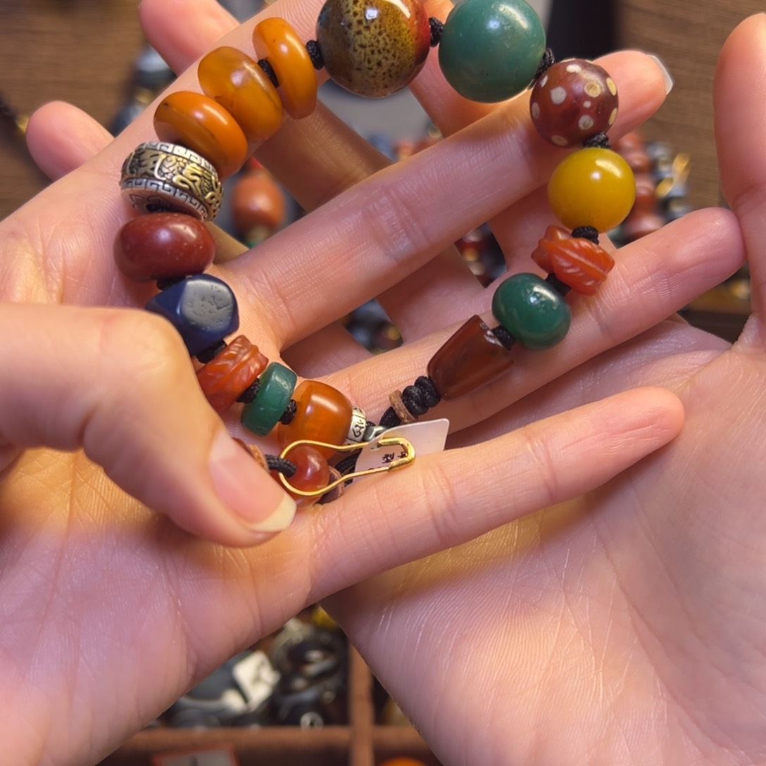 玛瑙/玉髓手链未镶嵌